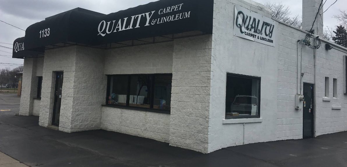 The proposed Quality Carpet & Linoleum site